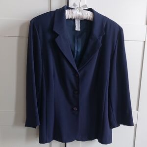 Sag Harbor Dark Blue Women's Blazer